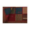 Persian Patchwork Kilim Rug Handwoven Brick Red