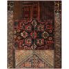 Vintage Persian Hand-Knotted Patchwork Carpet Brown