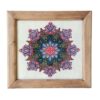 Hand-Knotted Persian Wall Hanging Rug from Tabriz Depicting Lachak