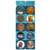 Persian Traditional Pinback Button Set (10 pcs)