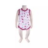 Pink Sleeveless Floral Bodysuit for Baby Girl