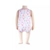 Pink Sleeveless Floral Bodysuit for Baby Girl
