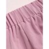 Pink Off the Shoulder Jumpsuit with Ruffles for Women