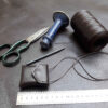 Taweez Neck Pouch - Real Leather Amulet - Asrin