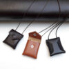 Taweez Neck Pouch - Real Leather Amulet - Asrin