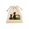 Drawstring Cotton Storage Bag - Eco-Friendly and Reusable The Little Prince Design