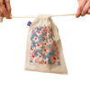 Drawstring Cotton Storage Bag - Eco-Friendly and Reusable
