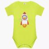 Set of 3 Lap Shoulder Baby Bodysuit Short Sleeve