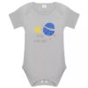 Set of 3 Lap Shoulder Baby Bodysuit Short Sleeve