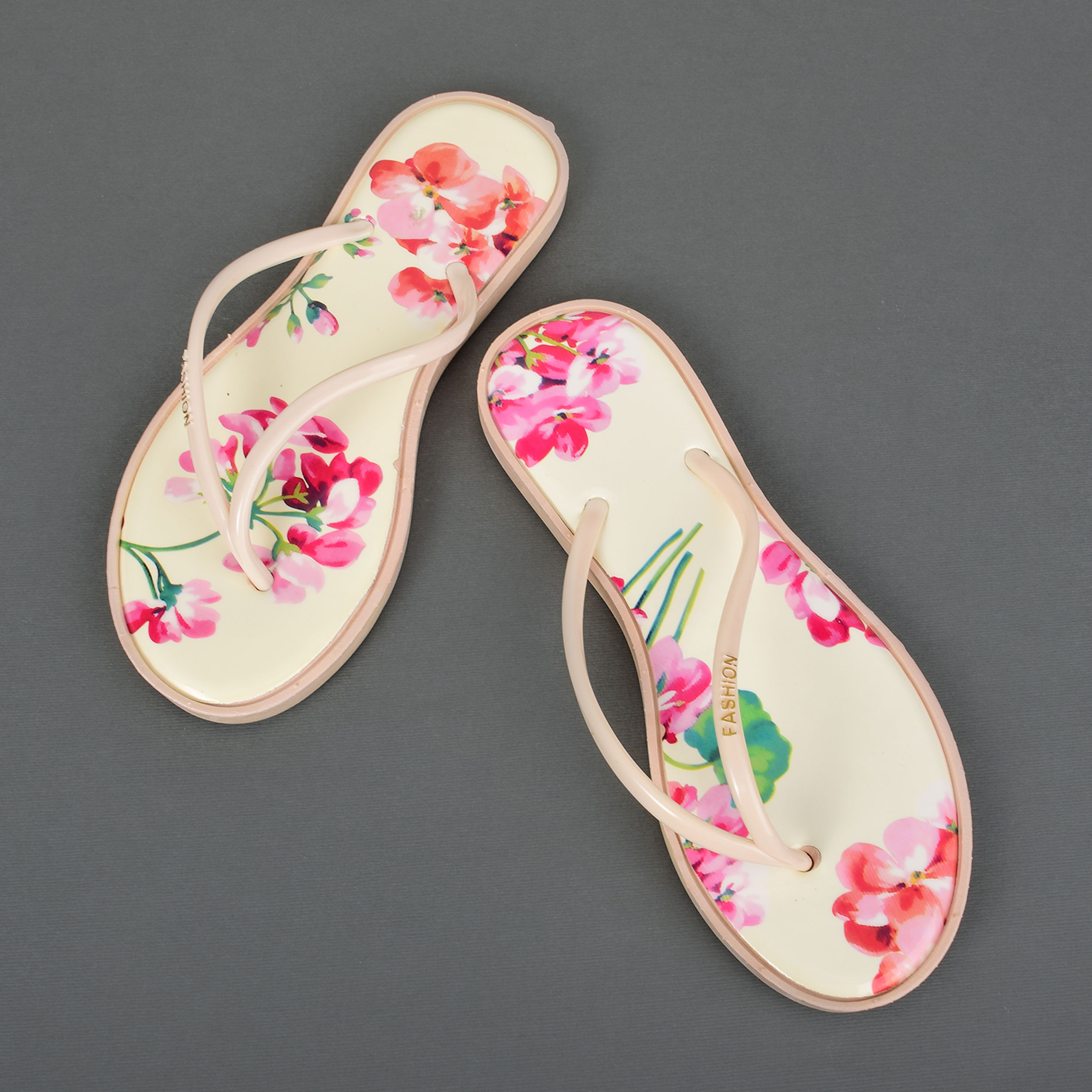 Flip Flop Fuzzy Thong Slippers for Women