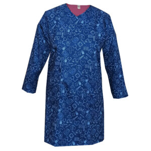 Women’s Blue Medical Scrub Top Uniform – Vibrant & Comfortable