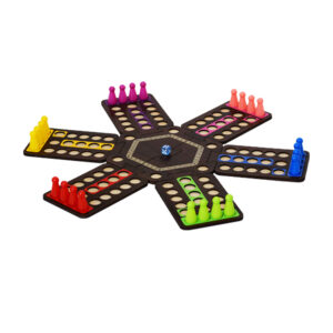 Mensch ärgere Dich nicht (Ludo) – Classic Family Board Game for 4 – 6 Players