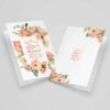 Happy Birthday Greeting Card with Persian Typography (x10)