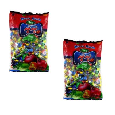 Persian Bite-Sized Lavashak Fruit Bars – Traditional Sour Fruit Leather Snack, 1000g (Pack of 2)