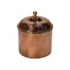 Copper Canister Jar Hammered to Enhance your Kitchen Handcrafted