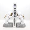 Astronaut Design Polyester Sculpture Bookend – Fun for Youthful Spaces