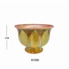 Decorative Copper Bowl With Persian Minakari Enamel Handmade