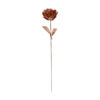 Decorative Copper Flower Handcrafted with Artistic Floral Design for Home Decor (x10)