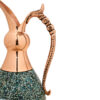 Decorative Copper Pitcher Persian Artistic with Neyshabur Turquoise Inlay