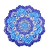 Decorative Copper Wall Plate with Persian Minakari Enamel Hand-Painted