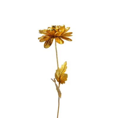 Handcrafted Decorative Copper Flower – Floral Art for Home Decor (x10)