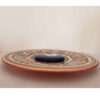 Decorative Copper Wall Plate Hand-Painted Persian Minakari Enamel Technique