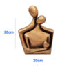 Decorative Romantic Couple Figurine - Love and Romance Sculpture
