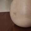 Set of Handcrafted Decorative Wooden Vases, Expertly Made from Natural Solid Wood for a Minimalist Aesthetic