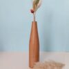 Wooden Mini Flower Vase, Made from Natural Solid Wood with a Decorative and Handcrafted Design