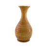 Set of Two Handcrafted Mini Flower Vases, Made from Natural Solid Wood with a Rustic Charm