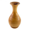 Set of Two Handcrafted Mini Flower Vases, Made from Natural Solid Wood with a Rustic Charm