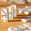 Classic Domino Board Game in Stylish Storage Box - The Ultimate Blocking Game for All Ages