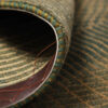 Handwoven Persian Striped Gabbeh Rug in Sage Green - Wool