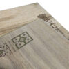Genuine Handwoven Persian Minimalist Gabbeh Rug - Solid Cream Wool