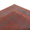 Genuine Handwoven Persian Minimalist Gabbeh Rug - Bordered Pink Wool