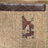Authentic Handwoven Persian Tree of Life Gabbeh Rug - Cream Wool