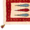 Handwoven Persian Tree of Life Gabbeh Runner Rug - Red Wool