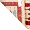 Handwoven Persian Tree of Life Gabbeh Runner Rug - Red Wool