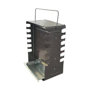 Vertical Gas Burner Grill for Kebabs – Double-Sided with 12-Skewer Stand