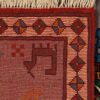 Hand-Knotted Persian Khorasan Tribal Rug (Geometric Diamond Pattern) - Brown Wool