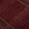 Hand-Knotted Persian Baluchistan Tribal Rug (Bukhara Design) - Maroon Bordered Wool