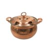 Persian Copper Cooking Pot - Traditional Hammered Artisan Style, Negin