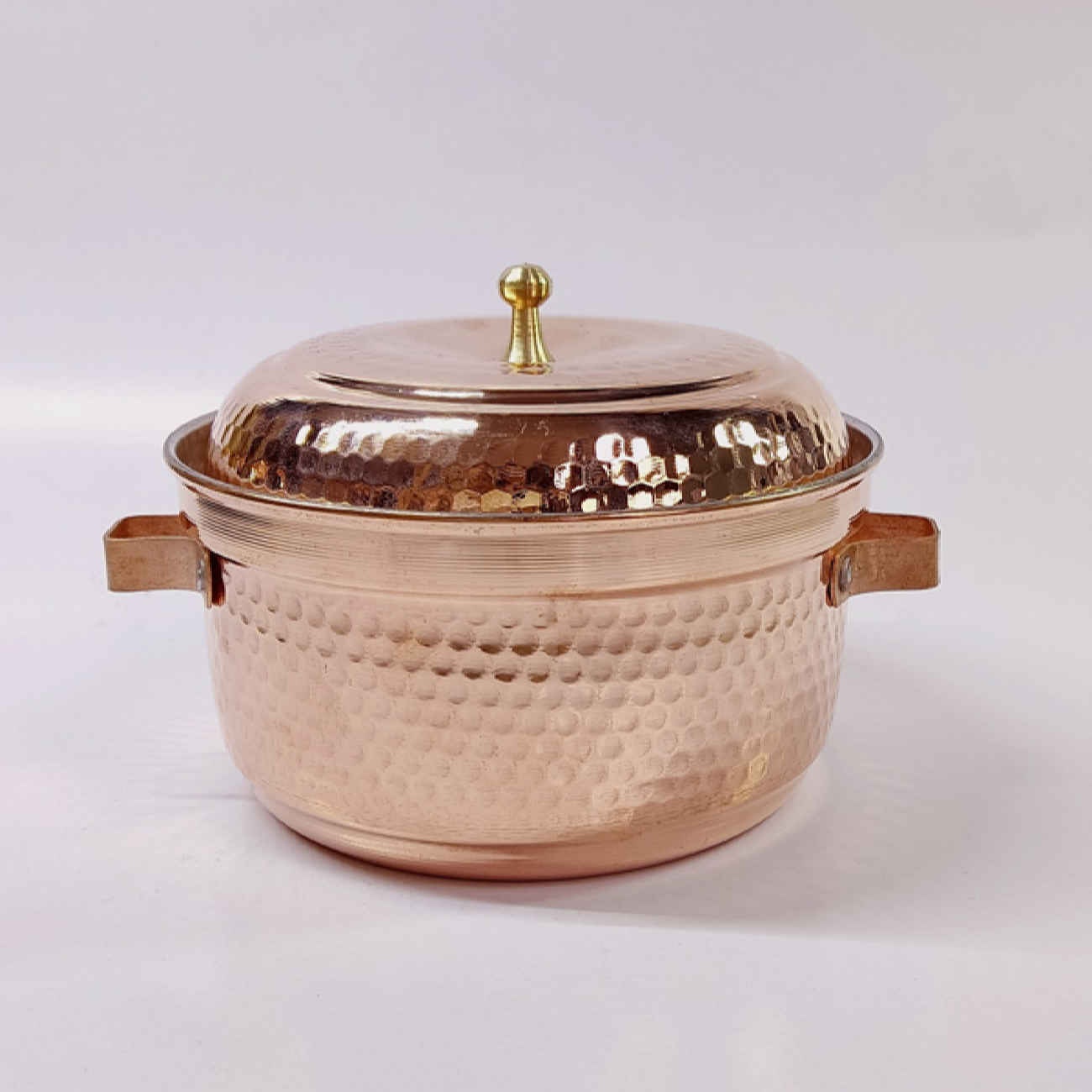Persian Copper Cooking Pot – Traditional Hammered Artisan Style, Classic