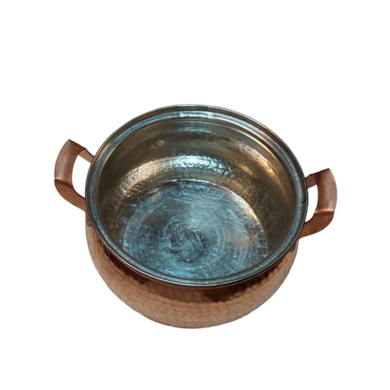 Persian Copper Cooking Pot – Traditional Hammered Artisan Style, Zinat