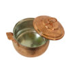 Persian Copper Cooking Pot - Traditional Hammered Artisan Style, Shiva