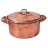 Persian Copper Cooking Pot - Traditional Hammered Artisan Style, Zarrin