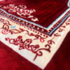 Islamic Padded Prayer Rug Janamaz Sajadah Mihrab Maroon