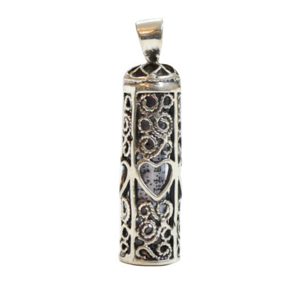 Islamic Silver Pendant for Shia with Hirz of Imam Jawad