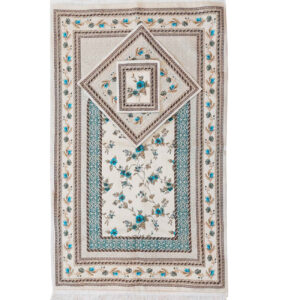 Islamic Thin Prayer Mat Sajadah Floral Design