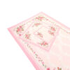 Islamic Velvet Thin Prayer Mat Sajadah with Floral Design